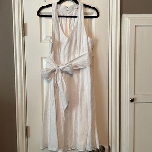 WHBM white summer dress